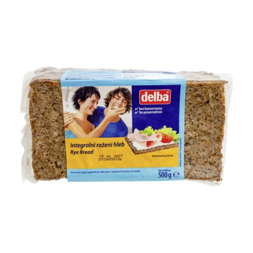DELBA Raženi hleb 500 g DELBA Raženi hleb 500 g