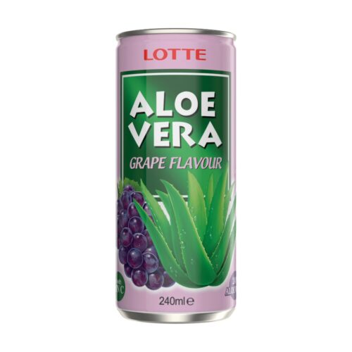LOTTE Aloe Vera Grape 240 ml LOTTE Aloe Vera Grape 240 ml